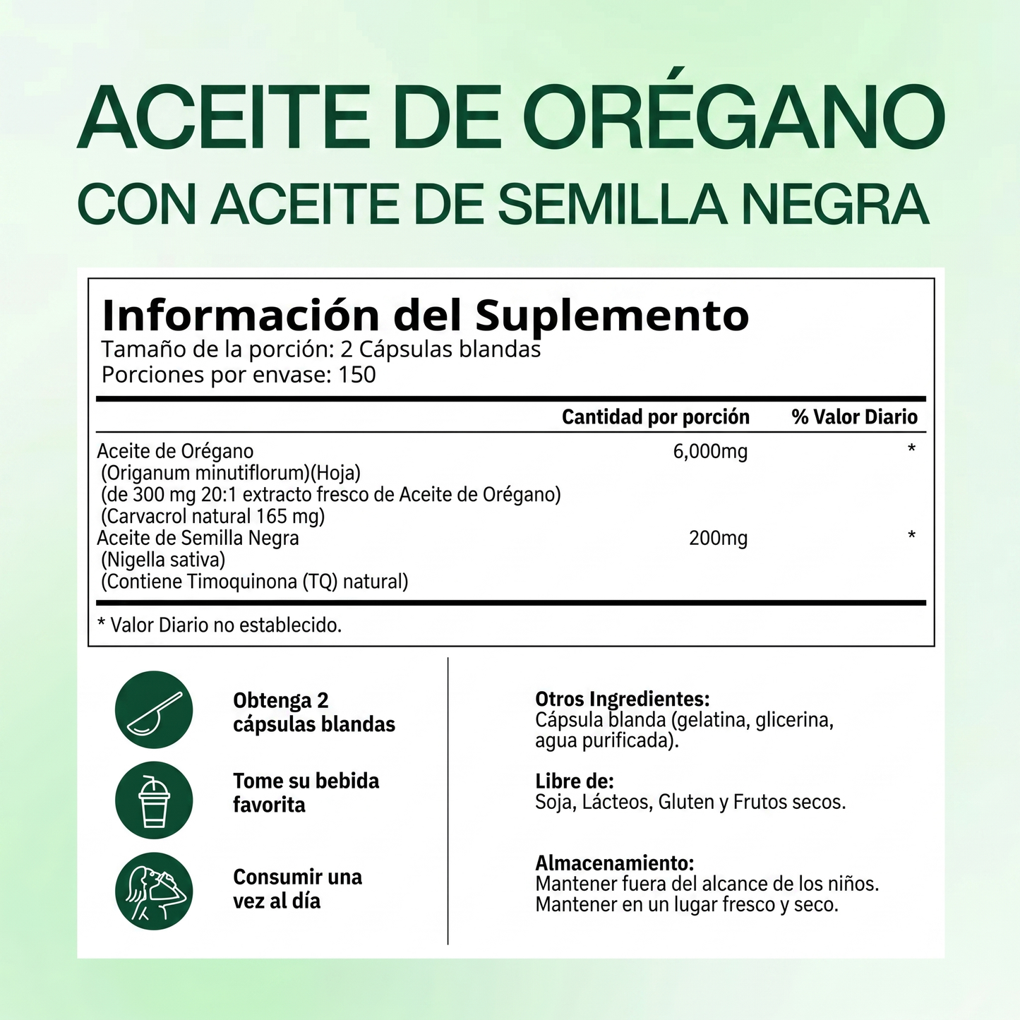 NUTRIVIA™ Aceite de Orégano