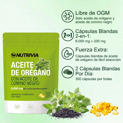 NUTRIVIA™ Aceite de Orégano