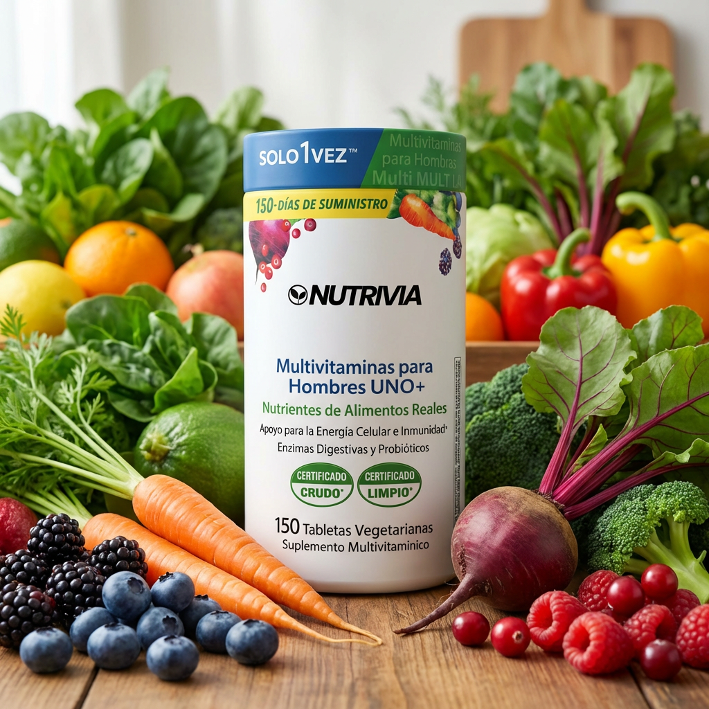 NUTRIVIA™ MULTIVITAMÍNICO PARA HOMBRES
